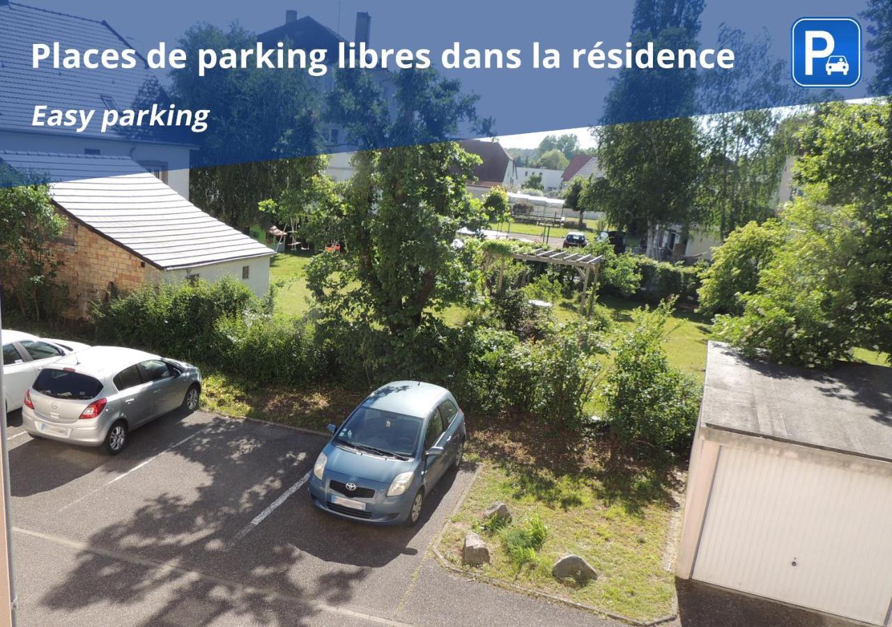 Appart'Azur Haguenau - Proche Gare Au Calme - Wifi - Lit Confort - Parking Facile Et Gratuit Dış mekan fotoğraf